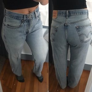 Levi’s red tab 505 straight leg vintage denim